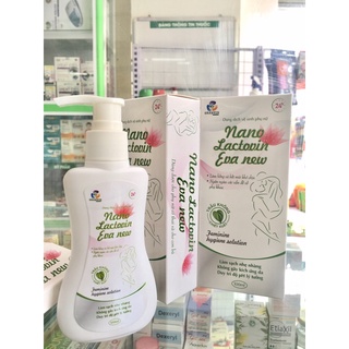 Dung dịch vệ sinh phụ nữ nano lactovin eva new