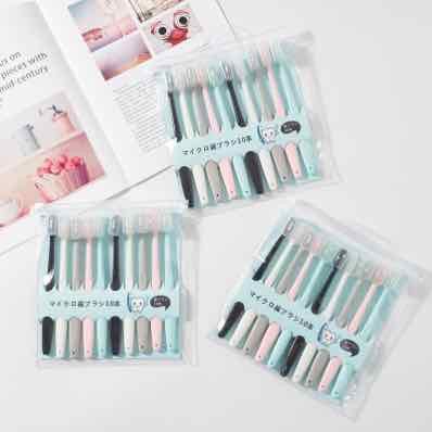 Combo 10 Bàn Chải Đánh Răng Dài 18cm