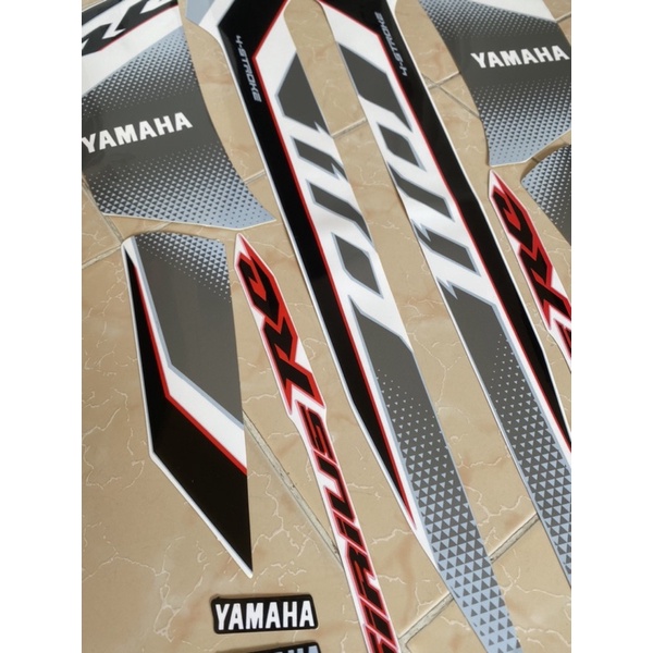 Tem Sirius RC  màu trắng đời 2018_NguyenDungDecal