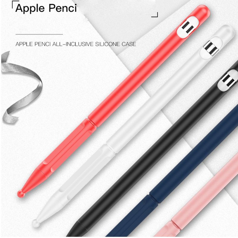 Hộp Đựng Bút Cảm Ứng Máy Tính Bảng Bằng Silicon Mềm Chống Thất Lạc Cho Pencil 1