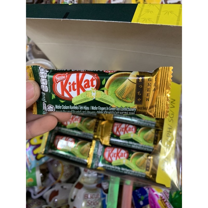Socola KitKat Vị trà Xanh 17g