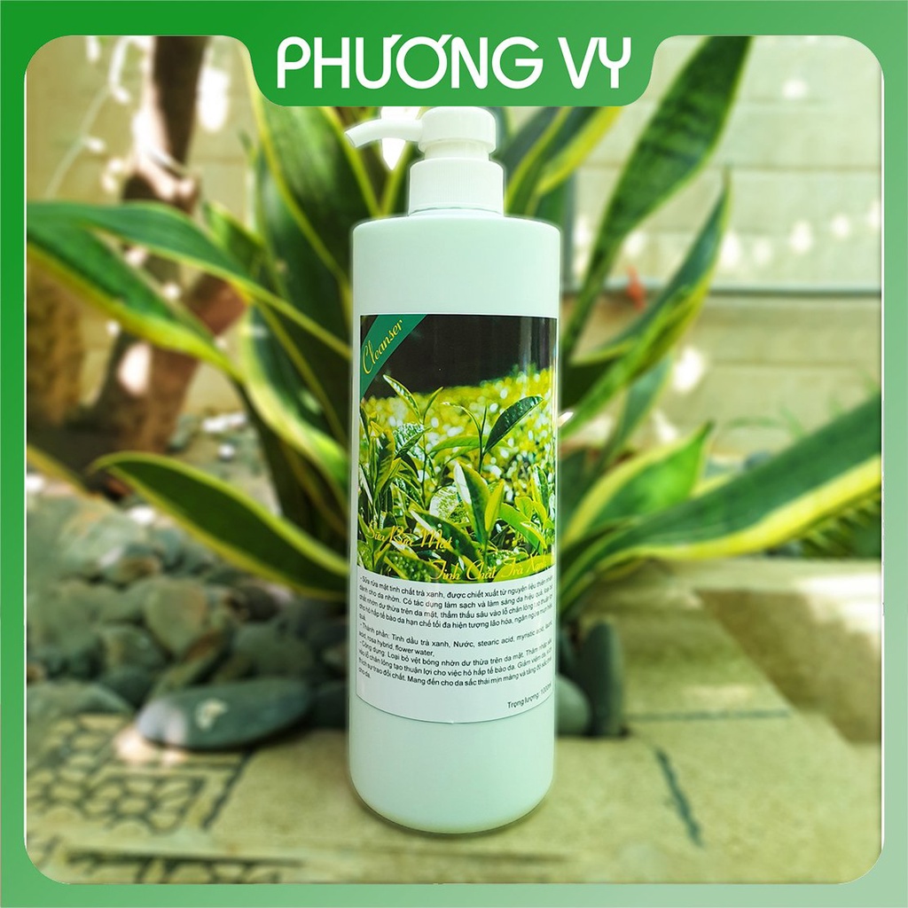 Sữa rửa mặt các loại 1000ml cho Spa: Hoa Hồng, Hoa Cúc, Lô Hội, Bạc Hà, Trà Xanh, Sữa.