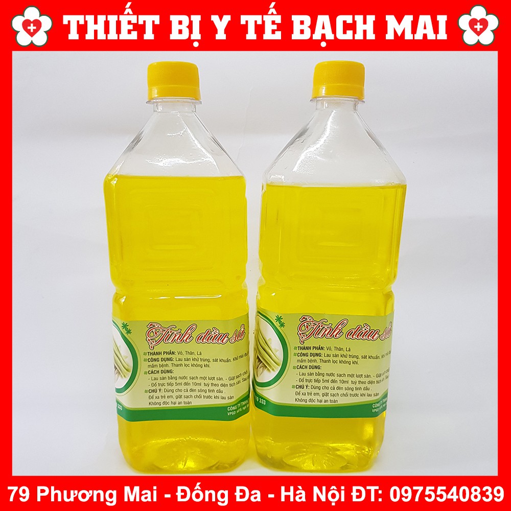 Tinh Dầu Xả Chai 1000ml Lau Nhà Đuổi Muỗi Thơm Phòng