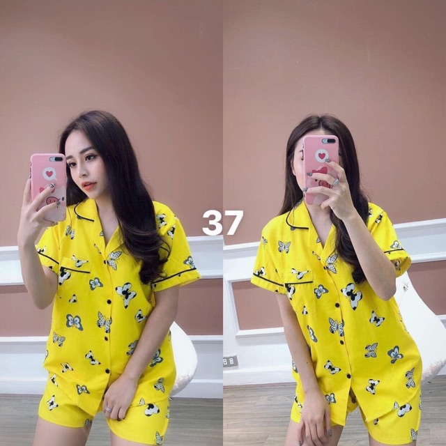 Combo sỉ bộ Pizama cộc tay