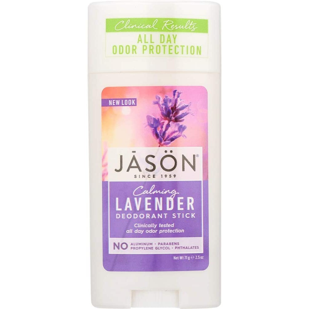 Lăn khử mùi thiên nhiên dạng sáp JASON Calming Lavender Deodorant Stick 71g (Mỹ)