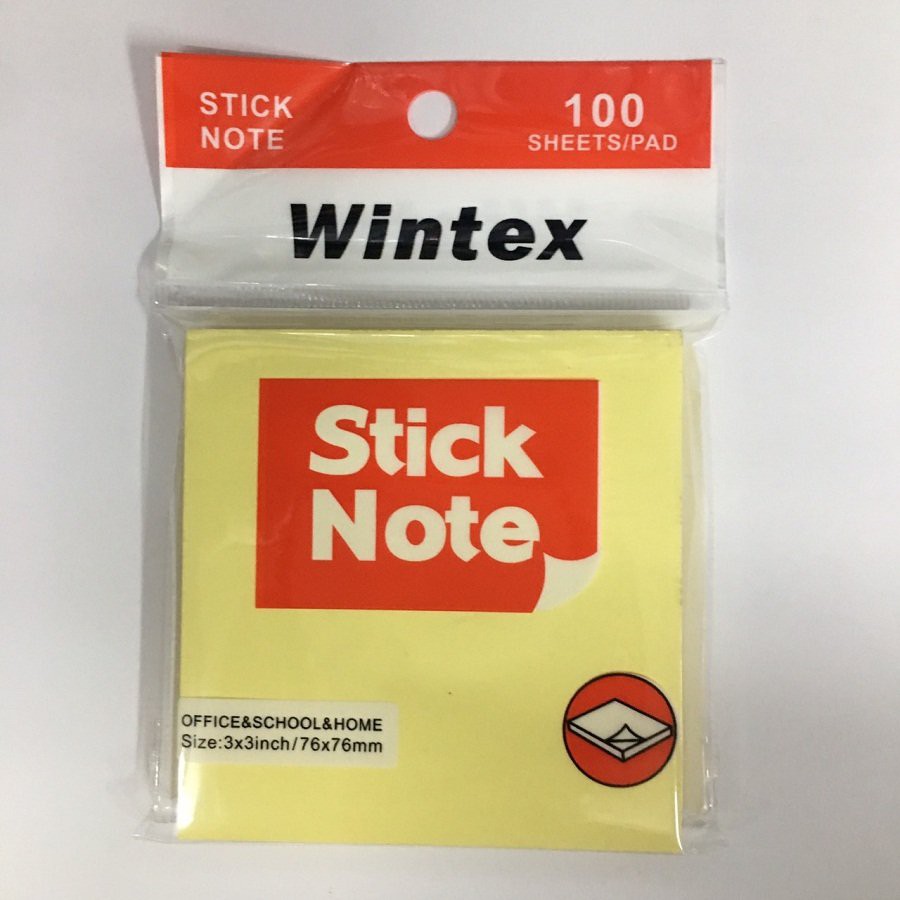 GIẤY NOTE DÍNH 3x3 VÀNG - STICKY NOTE 3x3 PRONOTI 30300