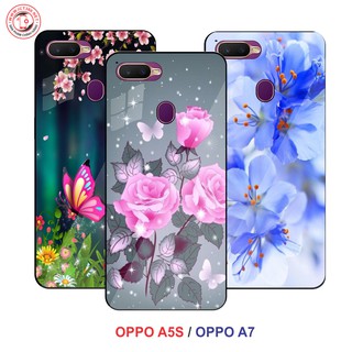 Ốp Lưng Kính OPPO A7 / OPPO A5S/ OPPO A12 - in theo yêu cầu