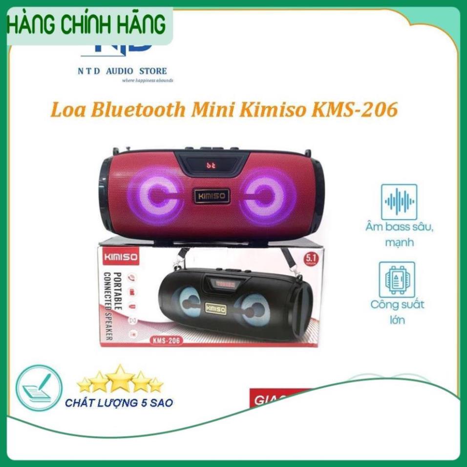Loa bluetooth Mini KIMISO KMS 206 Cao Cấp, Công suất 10W Loa Cho Máy Tính Laptop PC BH 12 tháng