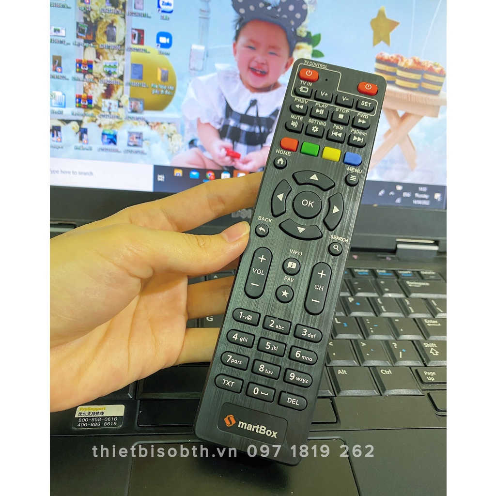 Điều Khiển Đầu Thu Smart Box Dùng Cho VNPT