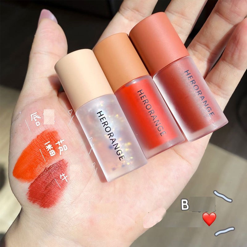 Full Set 3 Cây Son HerOrange LÙN The Feeling Of Heart | BigBuy360 - bigbuy360.vn