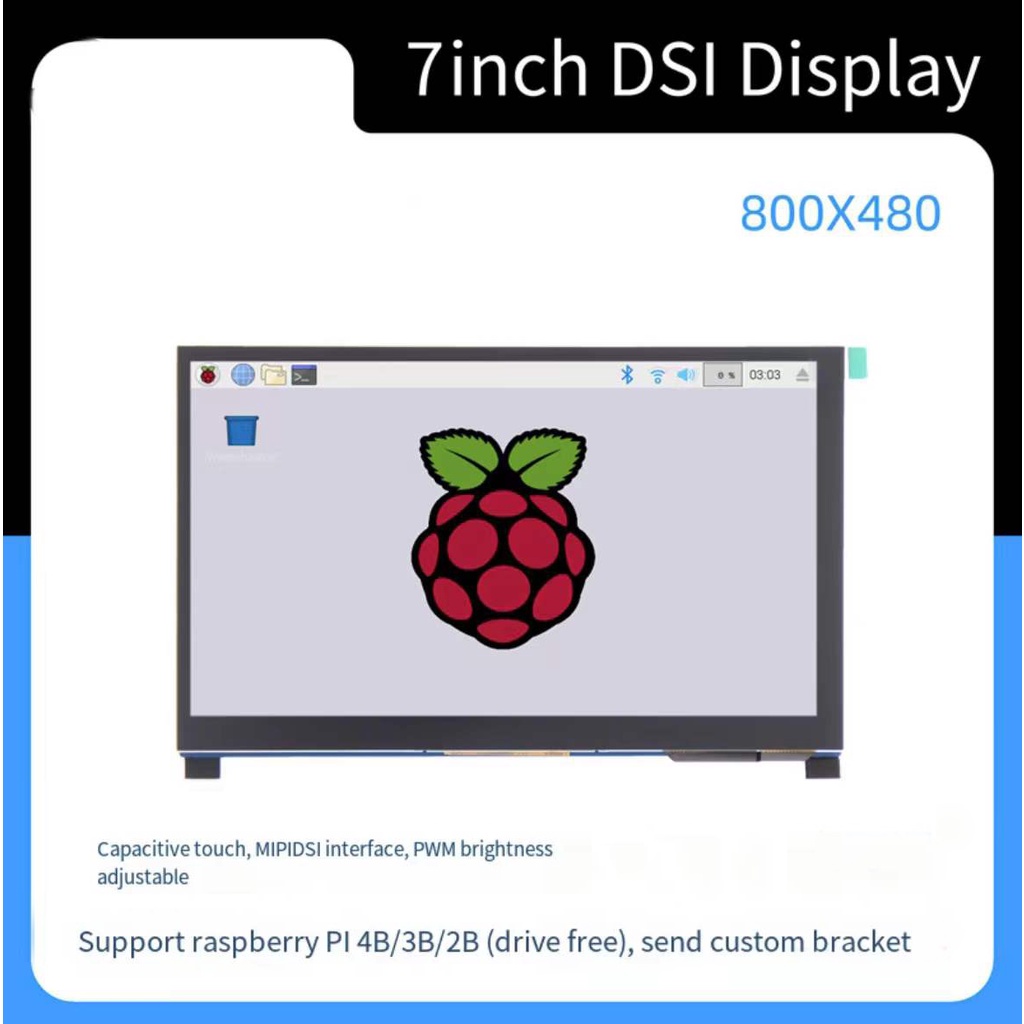 ⭐⭐⭐Màn Hình Cảm Ứng 4.3 inch 5 inch 7 inch Cho Raspberry Pi DSI