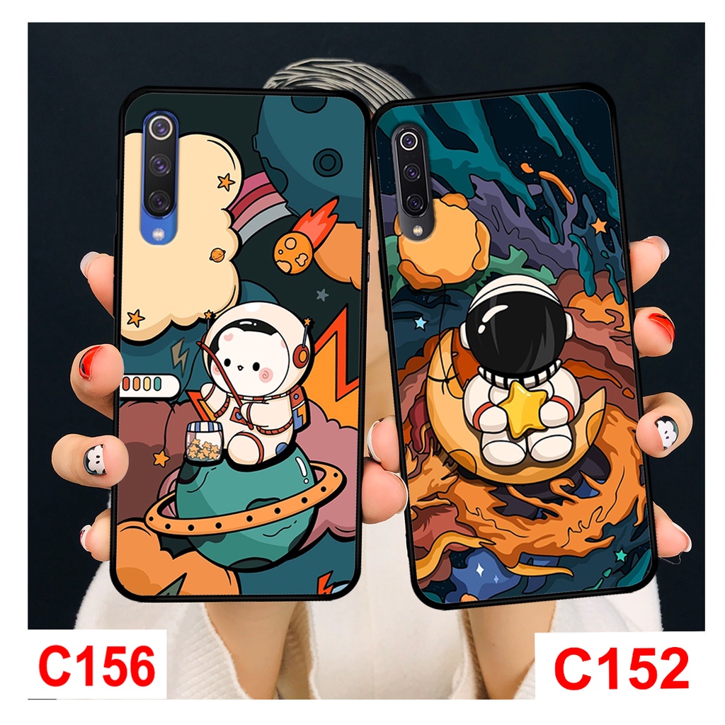 Ốp Redmi 9A - Xiaomi Mi 9 - Mi 9 SE in hình phi hành gia, vũ trụ ngân hà . ốp xiaomi redmi rẻ bền đẹp.