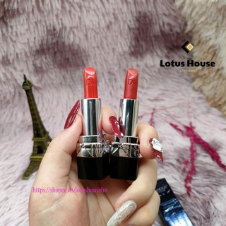 Son Dior Rouge Dior mini 1.5g mềm mại tự tin vô cùng sang chảnh