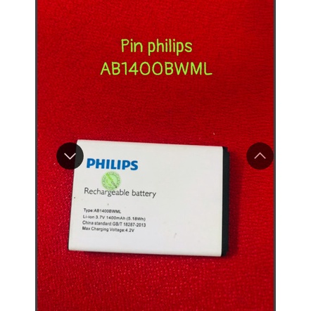 PIN PHILIPS AB1400BWML BÓC MÁY