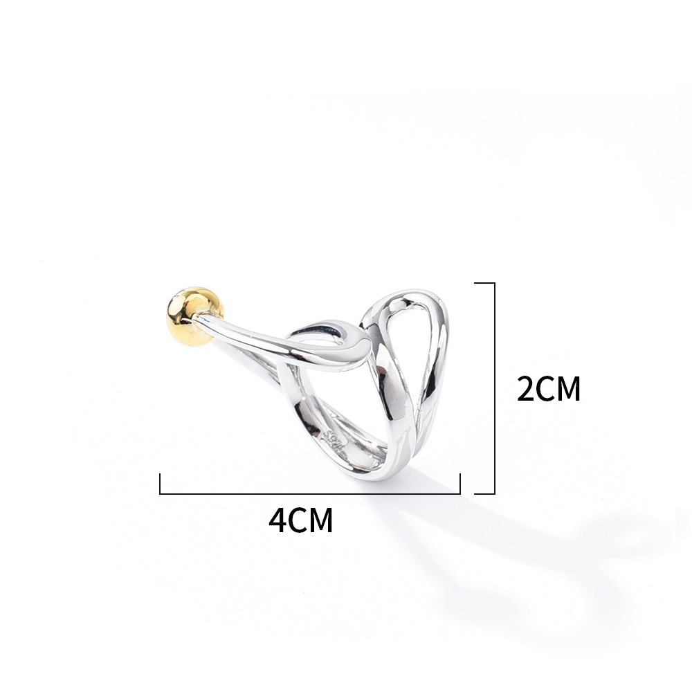 Nhẫn Hình Rắn Phong Cách Tối Giản Thời Trang Hàn Quốc