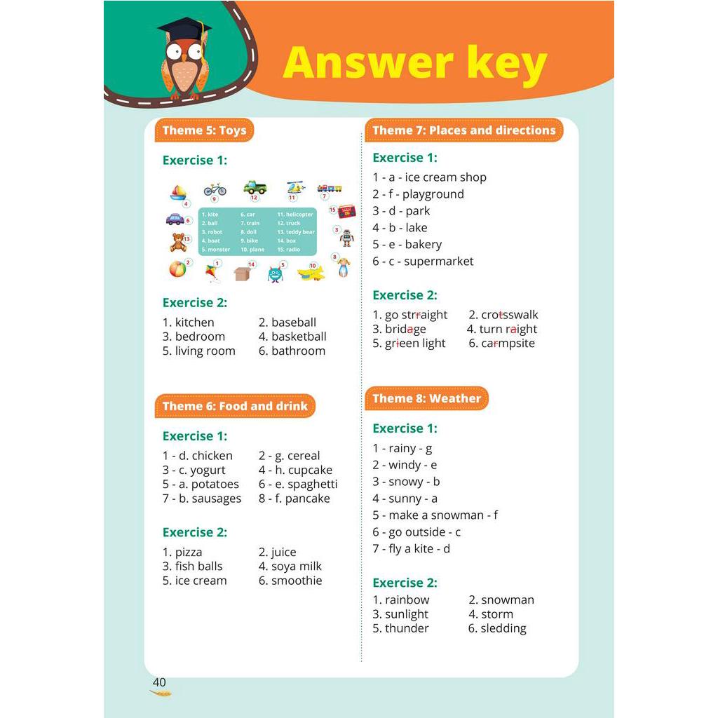Sách Luyện Viết Chữ Nhớ Từ Vựng - English Writing Smart Start Lớp 3 - Tập 2