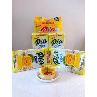BỊCH 4 CÁI 70G- BÁNH PÍA CHAY CAO LỢI HƯNG- KHÔNG TRỨNG- ĐẬU XANH SẦU RIÊNG-BÁCH HOÁ ANH THƯ-BPC001