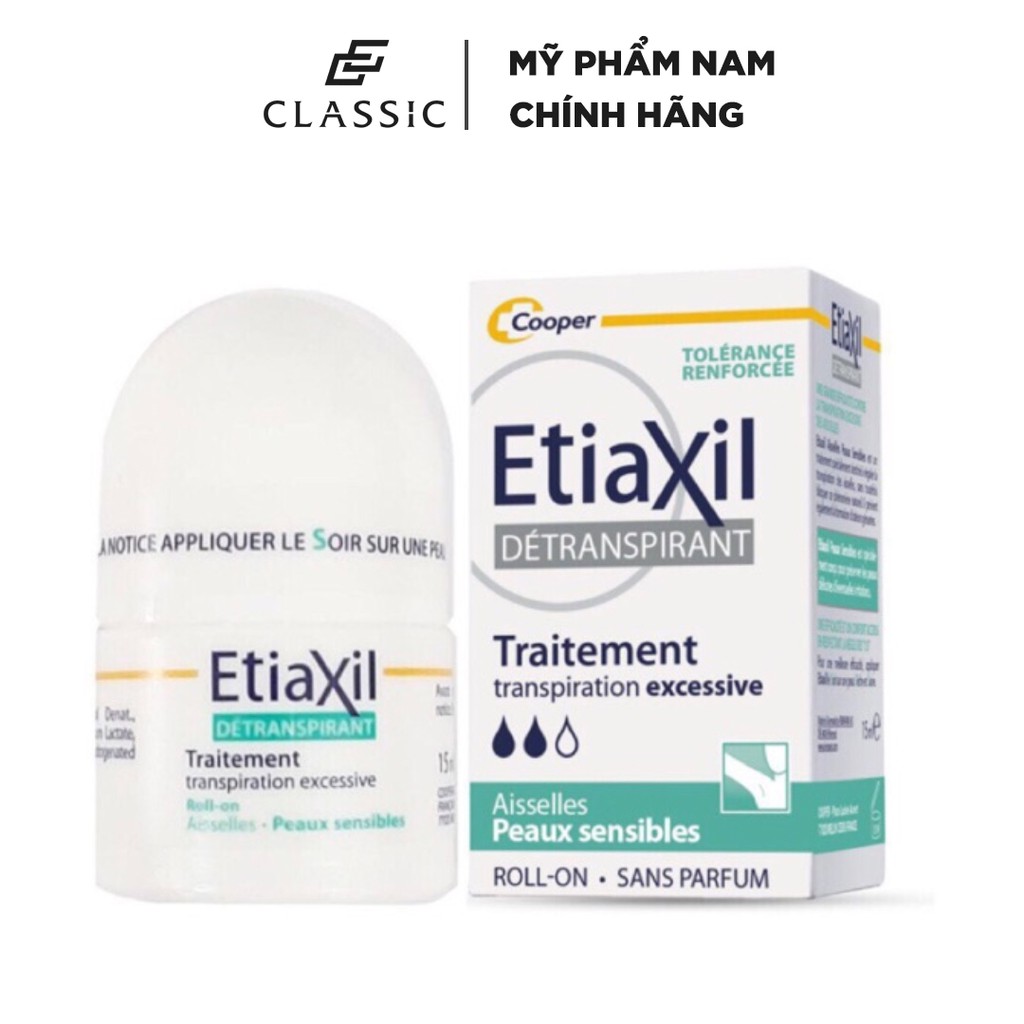 Lăn Khử Mùi Etiaxil 15ml - Chính hãng Pháp (Date mới)