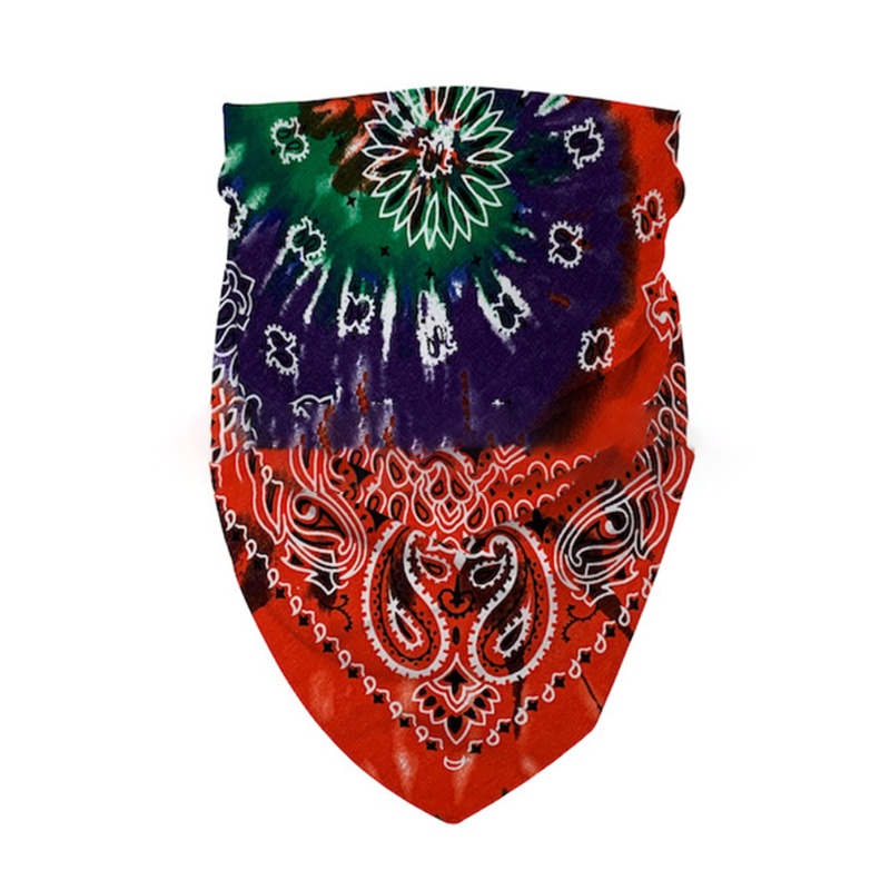 Khăn Trùm Đầu Dạng Xoắn In Họa Tiết Hoa Nhiều Màu Sắc Phong Cách Hip Hop