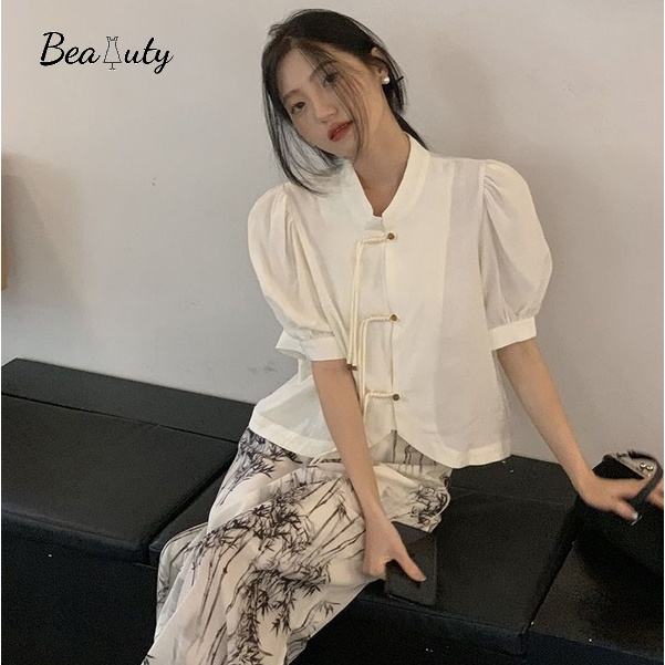 [MURIOKI] Đầm Dài Eo Cao Phong Cách Trung Hoa Thời Trang 2022 Cho Nữ