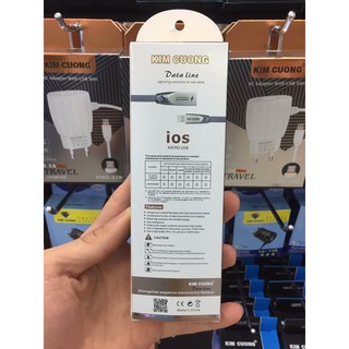 Dây sạc iphone kim cương