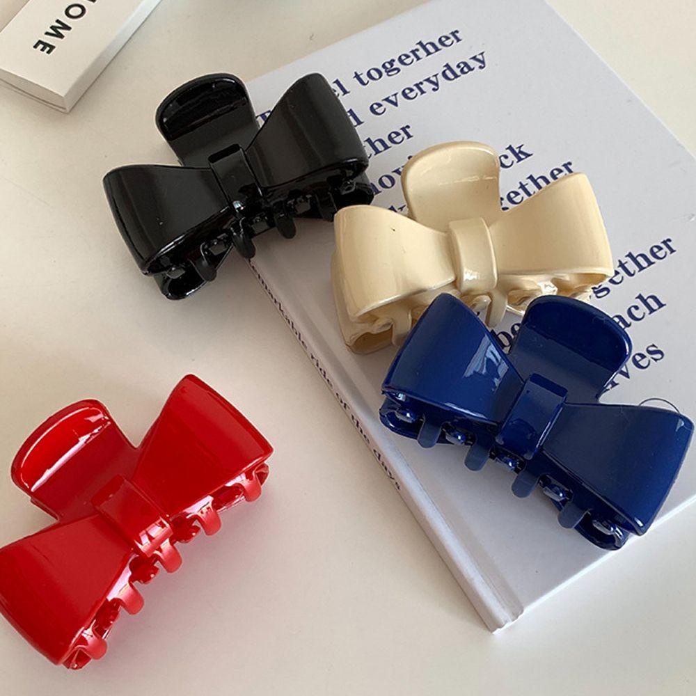 MOCHO Kẹp Tóc Càng Cua Bằng Acrylic Nhám Kiểu Hàn Quốc Thanh Lịch Cho Nữ Giá Đỡ