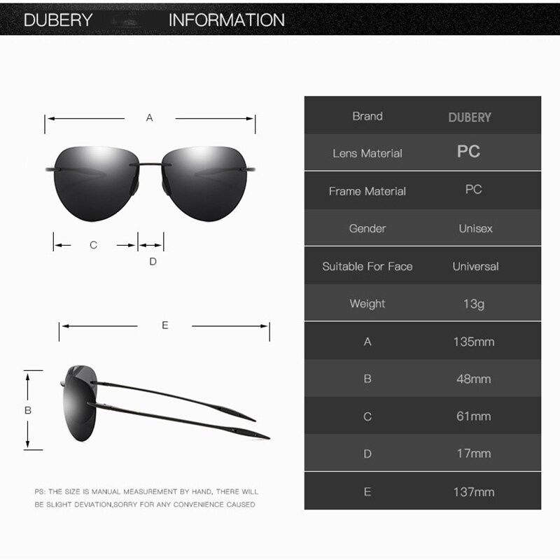 Kính Mát PTQ Không Gọng Thời Trang Mùa Hè