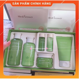 Sét Dưỡng Da Trà Xanh Innisfree 6 sản phẩm - Dưỡng ẩm, Cấp nước, trắng da, ngăn lão hoá