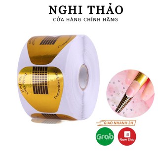 Giấy form móng đắp gel , đắp bột