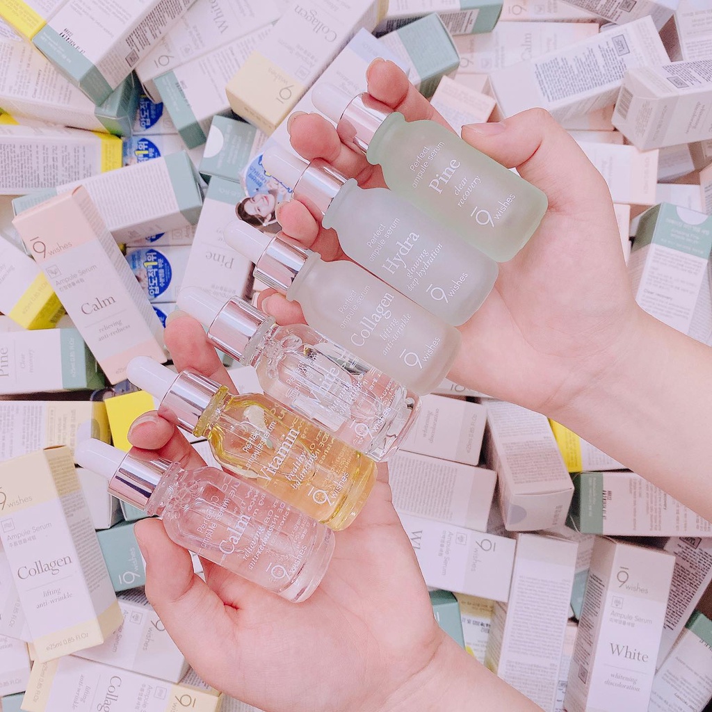 Tinh chất dưỡng ẩm 9wishes Hydra Glowing Deep Serum