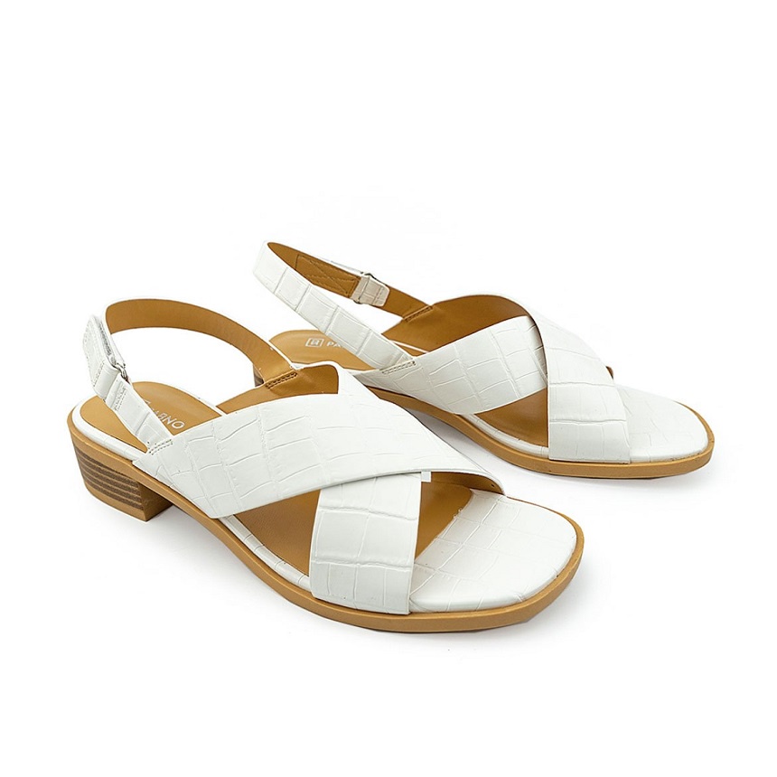 Giày sandal Pabno quai chéo bản to hot Trend 2021 PN13011