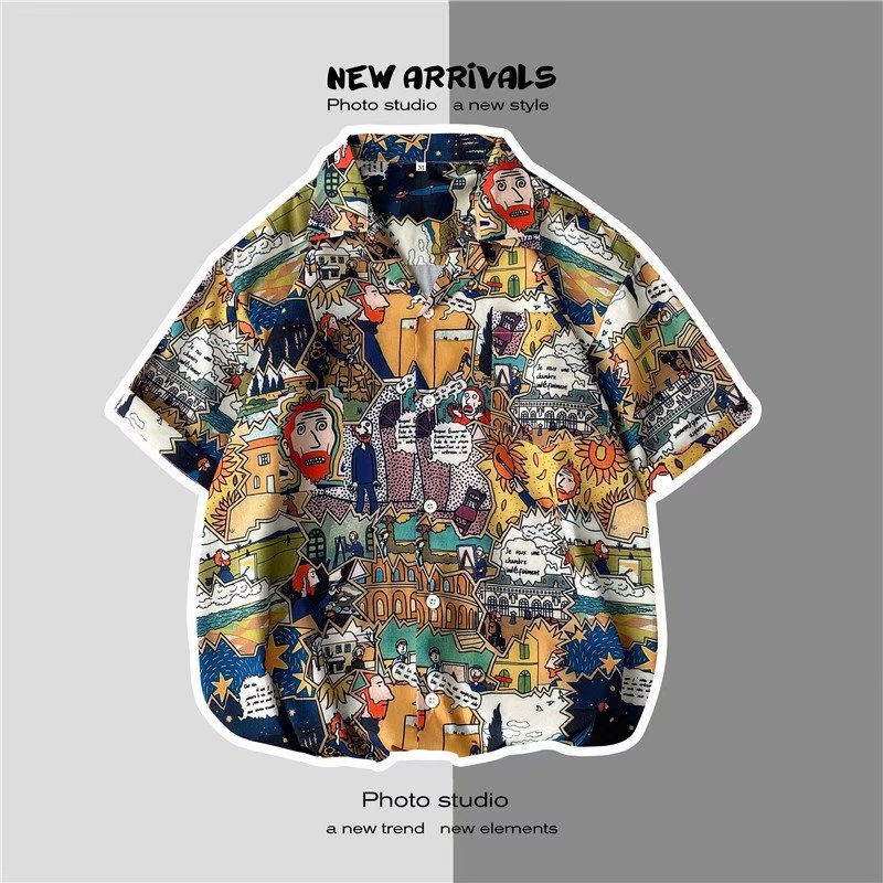 Áo Sơ Mi Tay Ngắn Thời Trang Dành Cho Nam