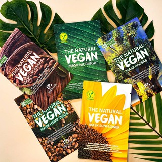 Mặt nạ thuần chay She's Lab Vegan The Natural Vegan Mask Series 20ml