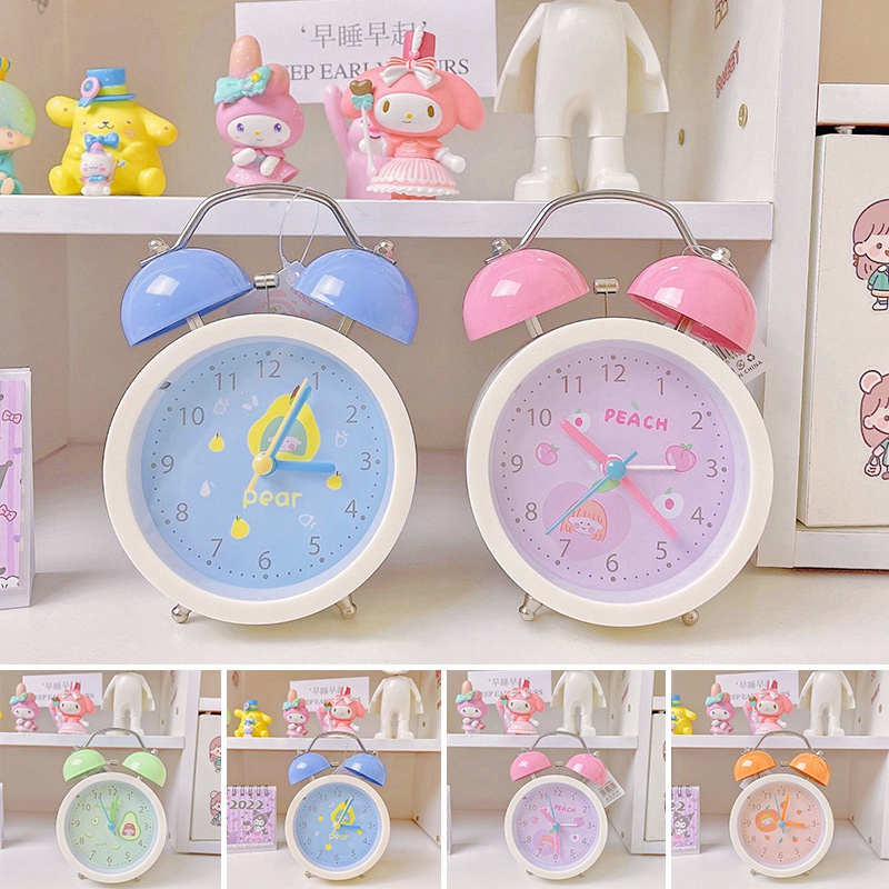Đồng Hồ Báo Thức Thiết Kế Xinh Xắn Dành Cho Học Sinh