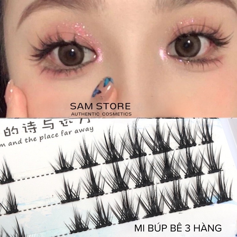 Lông mi búp bê quỷ nhỏ hot tik tok giúp mắt to tròn baby doll
