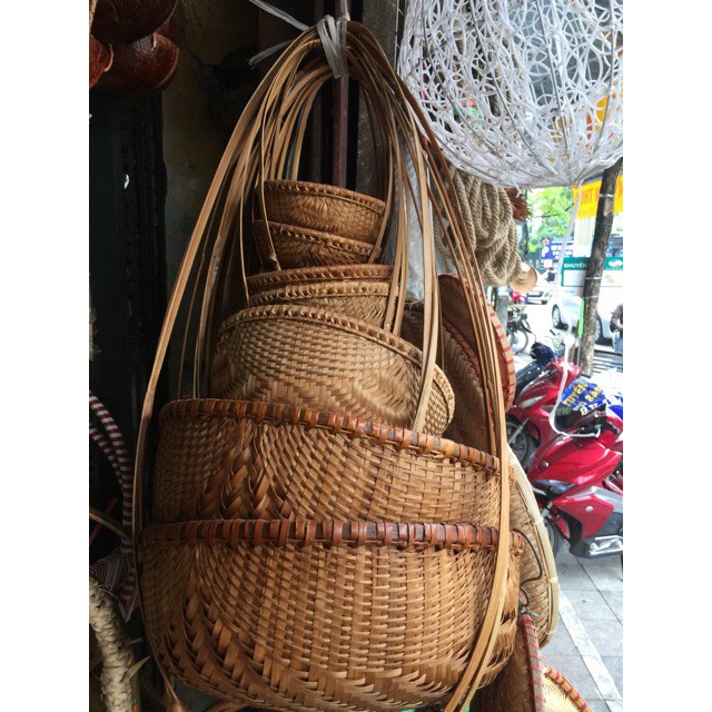 Quang gánh trang trí ngày têt Phương Nam