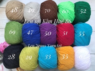 Len Jeans YarnArt ( từ màu 69-80)