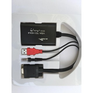 Đầu chuyển đổi VGA sang HDMI-Cáp chuyển đổi VGA sang HDMI có tiếng M-Pard MD-008