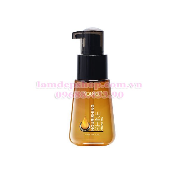 Young Nourishing Shine Argan Oil - Tinh chất giúp tóc xoăn chắc và sáng bóng