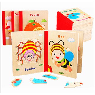 Sách Gỗ Ghép Hình  Lựa Chọn Rất Được Bố Bà Mẹ Ưa Thích