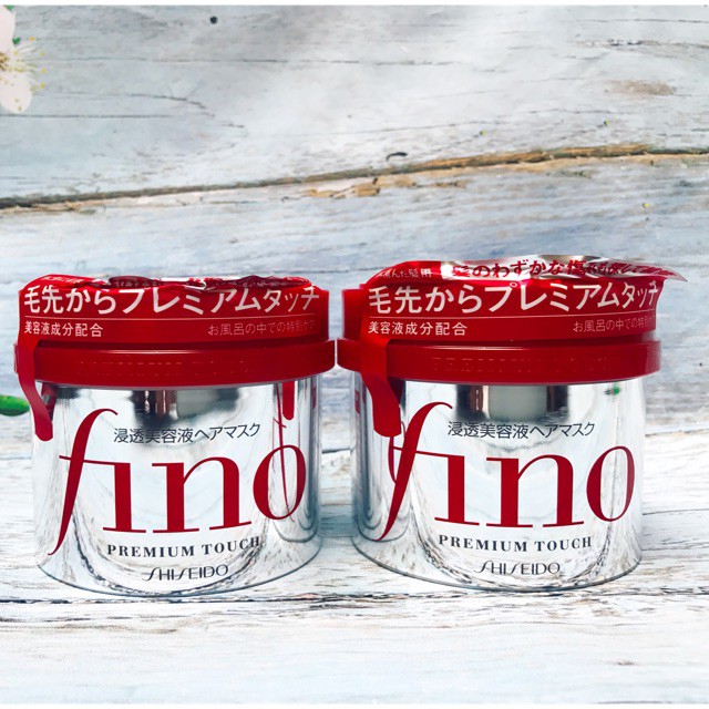( ảnh mua hàng ) Kem ủ tóc Fino Shiseido Nhật Bản 230g