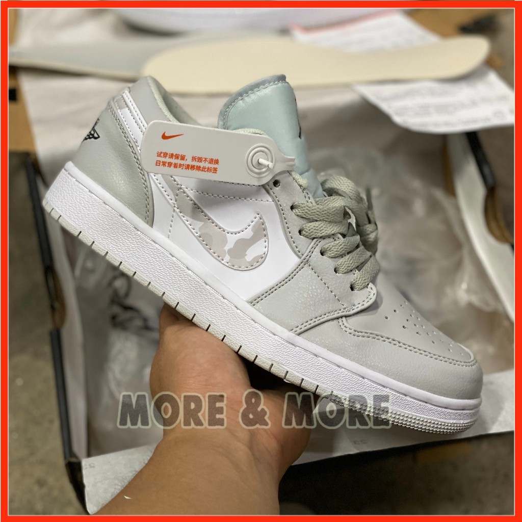 [More&More] Giày thể thao Jordan 1 Low Camo Sneaker Nam Nữ