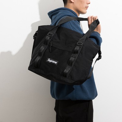 Supreme 20FW 49th Sling zipper letter printed shoulder bag handbag