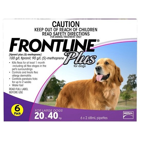 [1 Tuýp Chính hãng] Thuốc nhỏ gáy trị ve rận Frontline Plus cho chó mèo - TIT PET CHĂM SÓC THÚ CƯNG