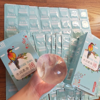 BAO CAO SU 0.01mm 🎁 MUA 1 TẶNG  3🎁 [ bán lẻ 10 chiếc]  nội địa Trung Quốc SHULEMEI Siêu mỏng, siêu dai, nhiều gel.