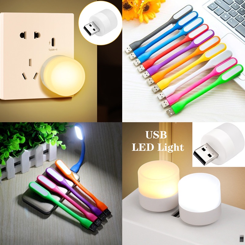 🍉Đèn led đọc sách cổng USB gọn nhẹ siêu sáng - Đèn Đọc Sách Cắm Cổng USB Máy Tính, Sạc Dự Phòng Tiện Dụng