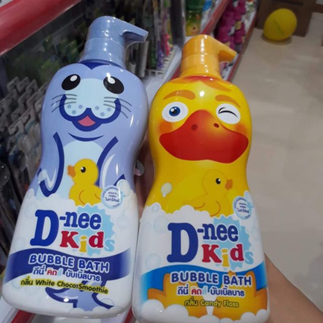 Sữa tắm gội Dnee Kid hình thú 400ml Thái Lan