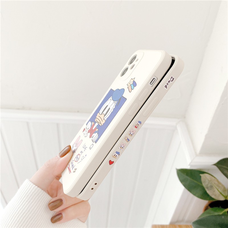 Ốp lưng iphone Donal cạnh vuông in hình viền 6/6plus/6s/6splus/7/7plus/8/8plus/x/xr/xs/11/12/13/pro/max/plus/promax/mini | BigBuy360 - bigbuy360.vn