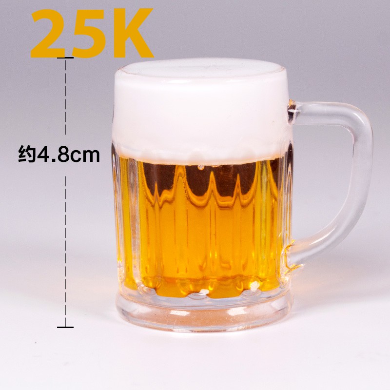 Cốc bia mini trang trí bánh kem