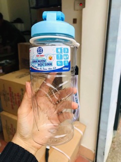 Bình Nước học sinh 550ml Việt Nhật